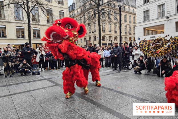 Défilé du Nouvel An Lunaire-Chinois Faubourg Saint-Honoré  - IMG20250205130728