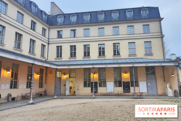 Centre Culturel Irlandais et sa bibliothèque  - cour