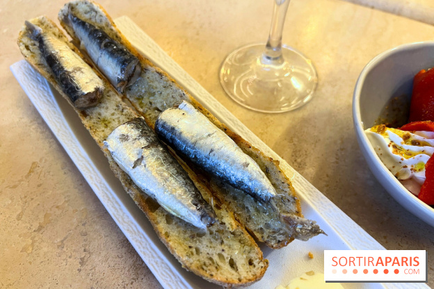 Buenas - Pan de cristal et sardines