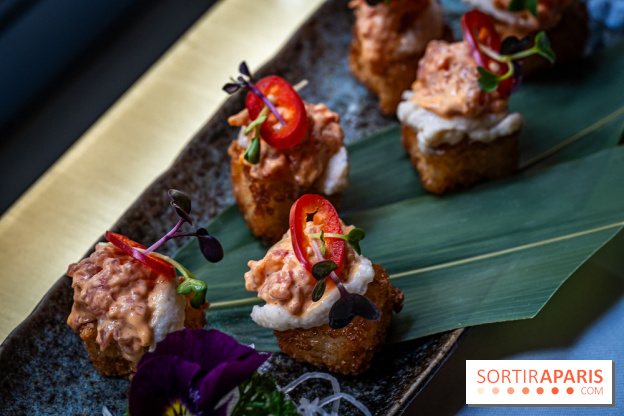 Hokusai - restaurant japonais fusion - Paris 16e - les photos  -  Crujiente de thon epicé: