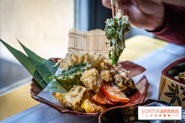 Hokusai - restaurant japonais fusion - Paris 16e - les photos  -  Tempura de légumes