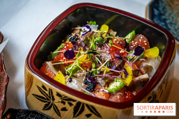 Hokusai - restaurant japonais fusion - Paris 16e - les photos  - chirashi