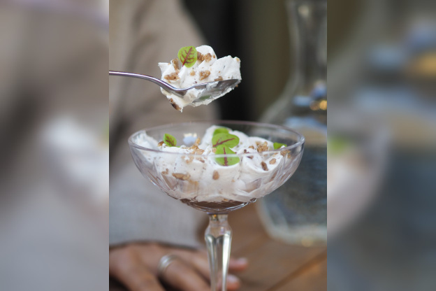 Mousse à la châtaigne vegan