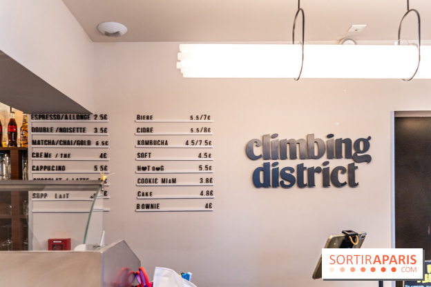 Climbing District Sèvres-Lecourbe, la salle d'escalade dans l'ancienne église Sainte-Rita dans le 15e -  A7C2072