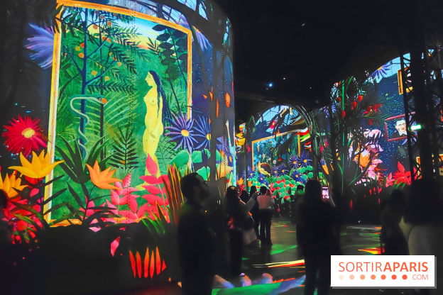 Le Douanier Rousseau, au pays des rêves : l'exposition immersive de l'Atelier des Lumières - photos - fotor 1739448458238