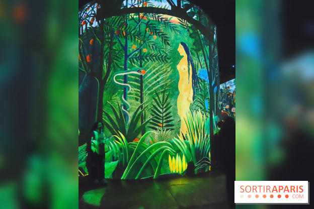 Le Douanier Rousseau, au pays des rêves : l'exposition immersive de l'Atelier des Lumières - photos - fotor 1739448424964