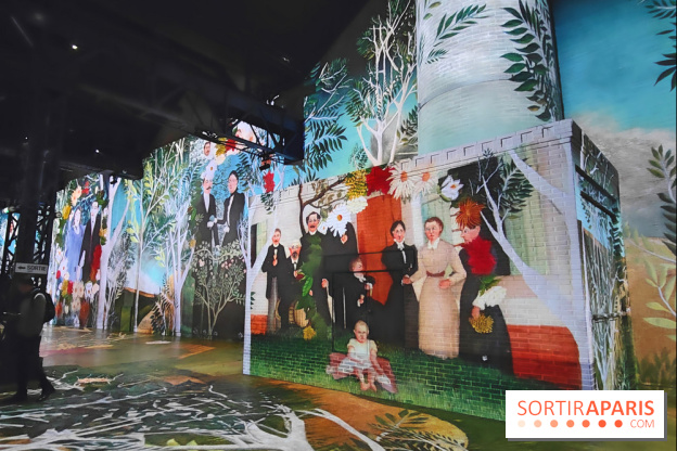 Le Douanier Rousseau, au pays des rêves : l'exposition immersive de l'Atelier des Lumières - photos