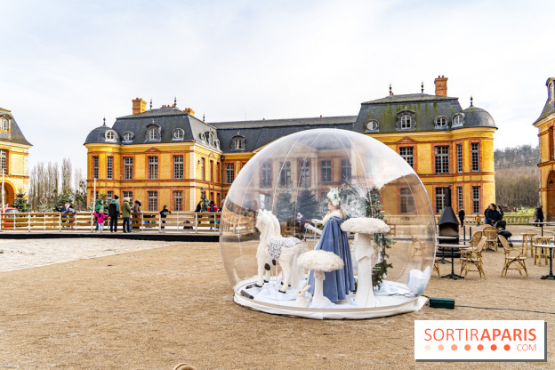 Le Château de Dampierre se transforme en station d'hiver pour les vacances de février