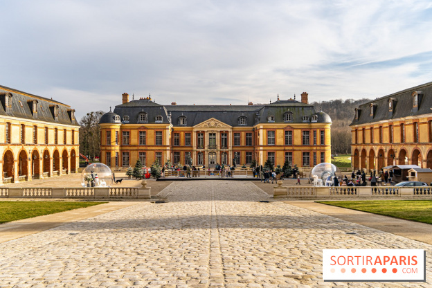 Le Château de Dampierre se transforme en station d'hiver pour les vacances de février
