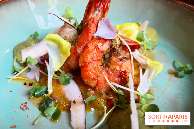 Jamrock - Crevettes, salsa mangue