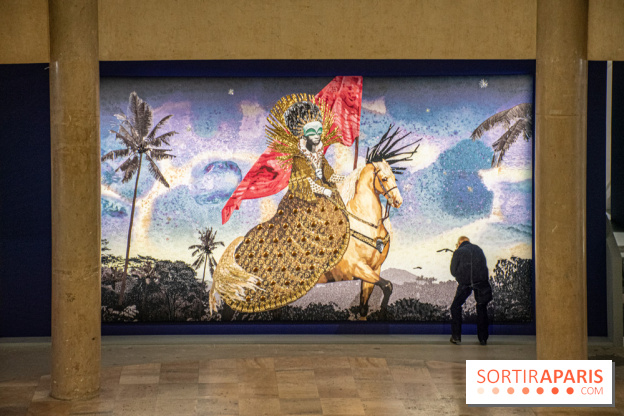 Raphaël Barontini : l'artiste au cœur d'une expo mode au Palais de Tokyo - DSC 2327