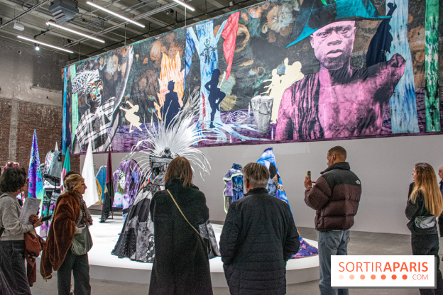 Raphaël Barontini : l'artiste au cœur d'une expo mode au Palais de Tokyo - DSC 2331