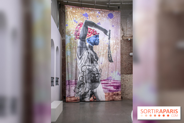 Raphaël Barontini : l'artiste au cœur d'une expo mode au Palais de Tokyo - DSC 2339