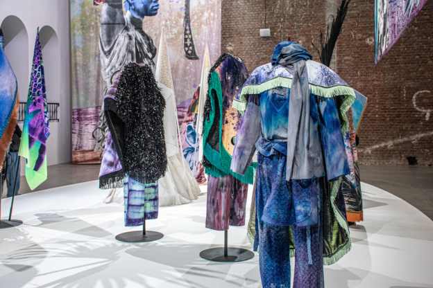 Raphaël Barontini : l'artiste au cœur d'une expo mode au Palais de Tokyo - DSC 2344