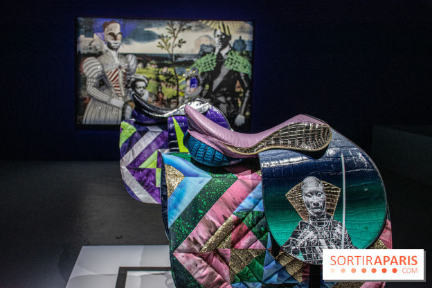 Raphaël Barontini : l'artiste au cœur d'une expo mode au Palais de Tokyo - DSC 2372