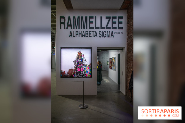 Alphabeta Sigma (Face A) : nos photos de l'exposition de Rammellzee au Palais de Tokyo