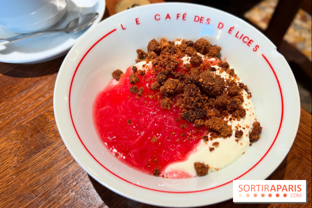 Le Café des Délices - Fontainebleau rhubarbe