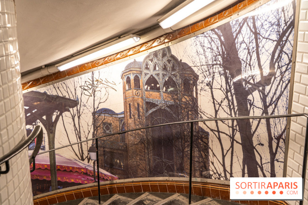 Station Abbesses - métro parisien - A7C02735