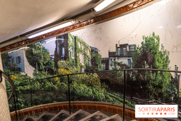 Station Abbesses - métro parisien