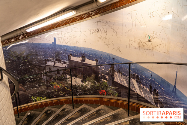 Station Abbesses - métro parisien