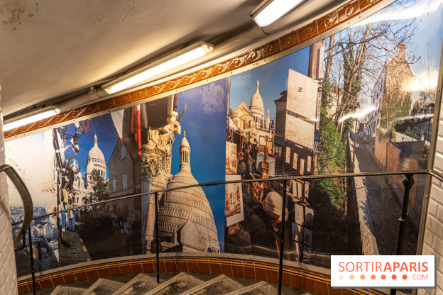 Station Abbesses - métro parisien