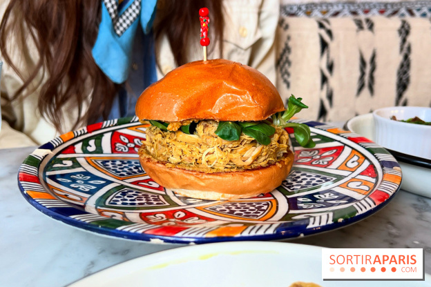 Coderak - Burger effiloché de poulet tajine