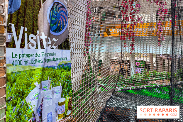 Green in the City : le labyrinthe suspendu à 19 mètres du sol à Beaugrenelle