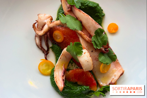 Sauvage - Encornets, agrumes, herbes