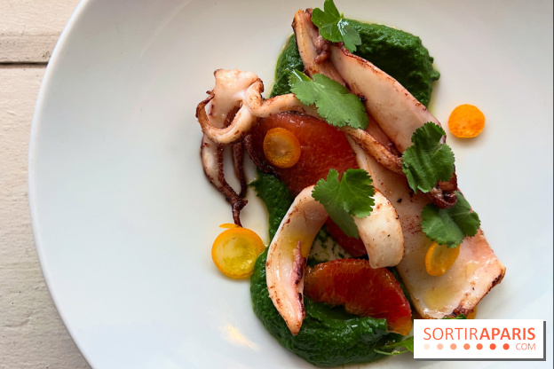 Sauvage - Encornets, agrumes, herbes