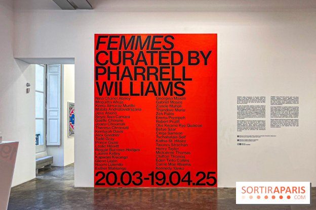 FEMMES : l'exposition collective et gratuite de Pharrell Williams à la Galerie Perrotin