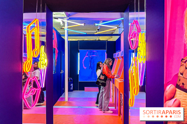 Gamebar î-cone-ique : un pop up hybride entre bar à glaces & bar à jeux d'arcade à Paris