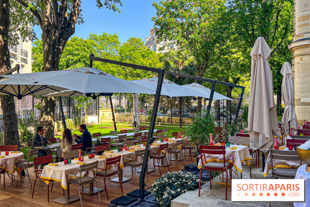 Le Jardin, le restaurant-terrasse de Ducasse Baccarat
