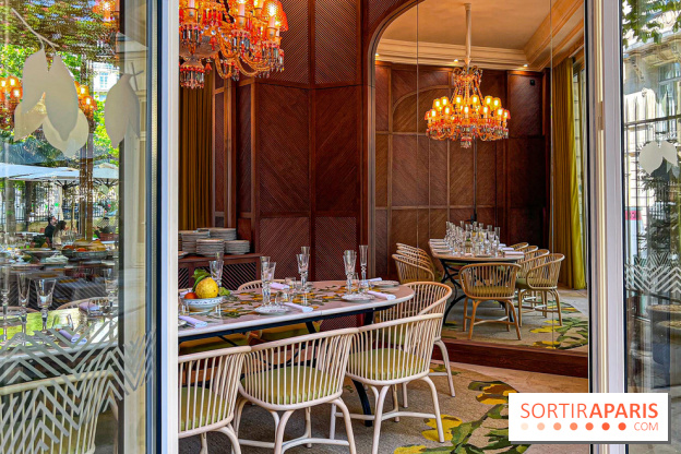Le Jardin, le restaurant-terrasse de Ducasse Baccarat