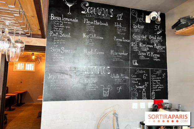 Hanwoo Korean Cafe & Bar - Ardoise cocktails