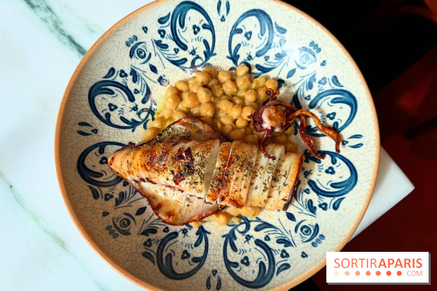 Ypseli - Calamars et pois chiches