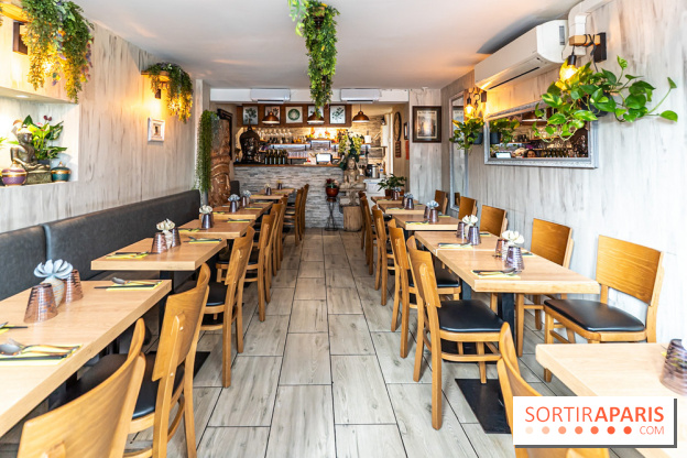 Buja restaurant végétarien thaï et Viet Paris 13e - photos - salle