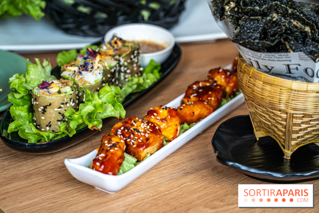 Buja restaurant végétarien thaï et Viet Paris 13e - photos - Tofu des Trois Rois