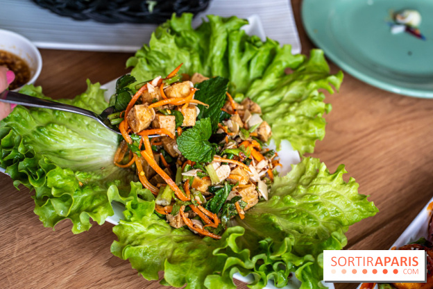 Buja restaurant végétarien thaï et Viet Paris 13e - photos - larb tofu