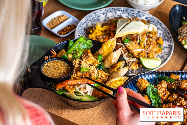 Buja restaurant végétarien thaï et Viet Paris 13e - photos - bo bun coco