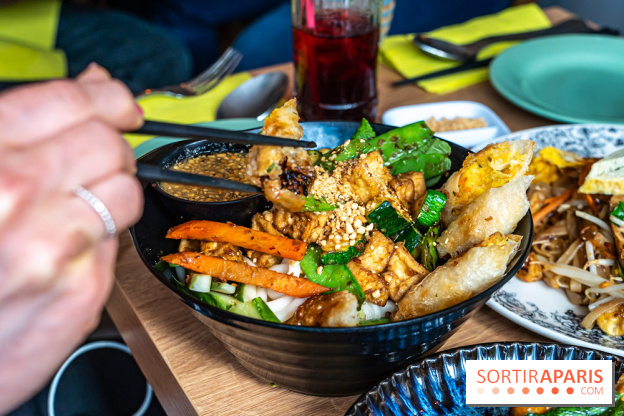 Buja restaurant végétarien thaï et Viet Paris 13e - photos - pas thai