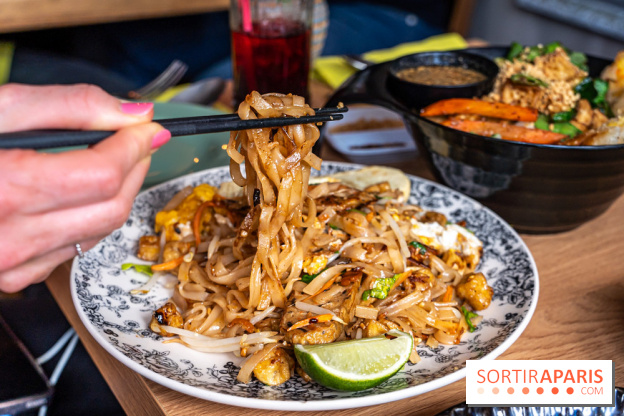 Buja restaurant végétarien thaï et Viet Paris 13e - photos - pad thai