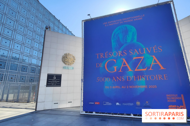 Trésors sauvés de Gaza : l'histoire de Gaza exposée à travers des vestiges archéologiques à l'IMA  - fotor 1743592039857