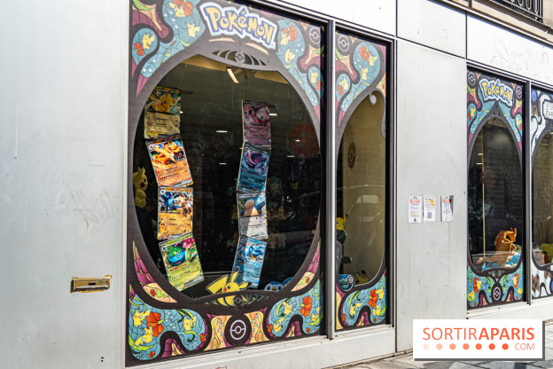 Premiere boutique Pokémon de Paris en photo