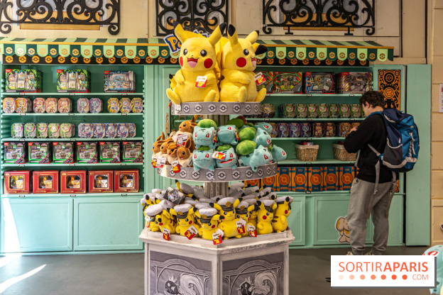 Premiere boutique Pokémon de Paris en photo