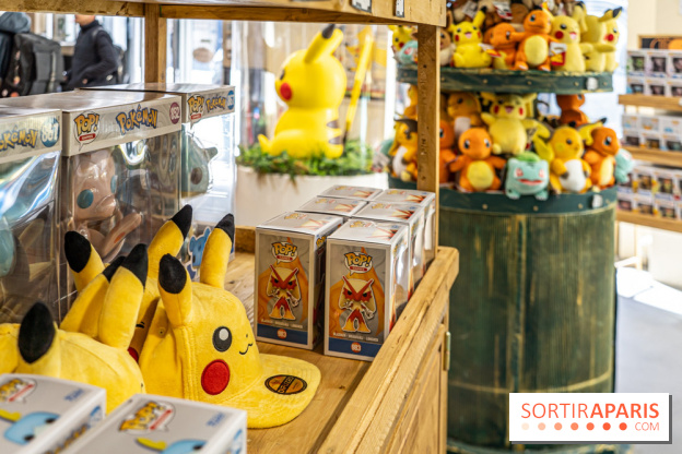 Premiere boutique Pokémon de Paris en photo