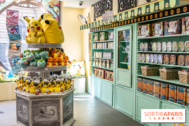 Premiere boutique Pokémon de Paris en photo