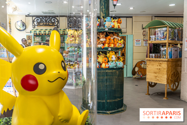 Premiere boutique Pokémon de Paris en photo