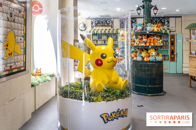 Premiere boutique Pokémon de Paris en photo