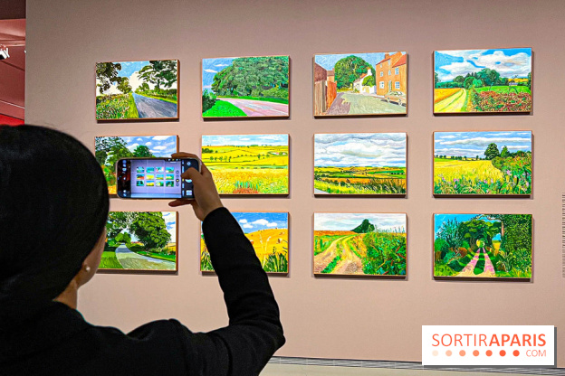 David Hockney : la plus grande exposition retrospective de l'artiste à la Fondation Louis Vuitton - IMG 8488 jpg