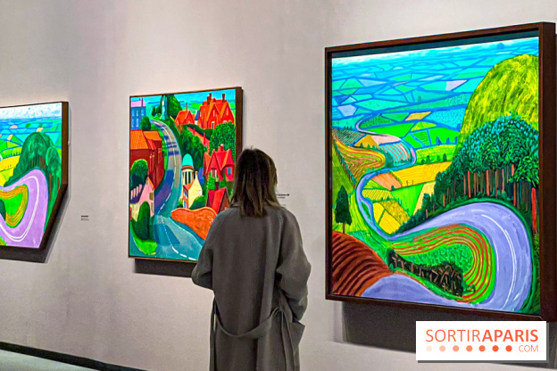 David Hockney : la plus grande exposition retrospective de l'artiste à la Fondation Louis Vuitton - IMG 8510 jpg